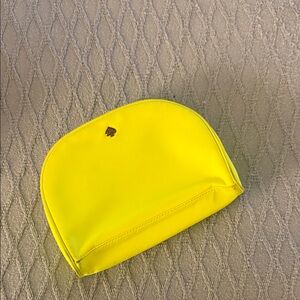 Kate Spade Lemon Yellow Cosmetic Bag